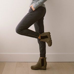 Albion Fit Dash Jetsetter Jogger Pants Black White